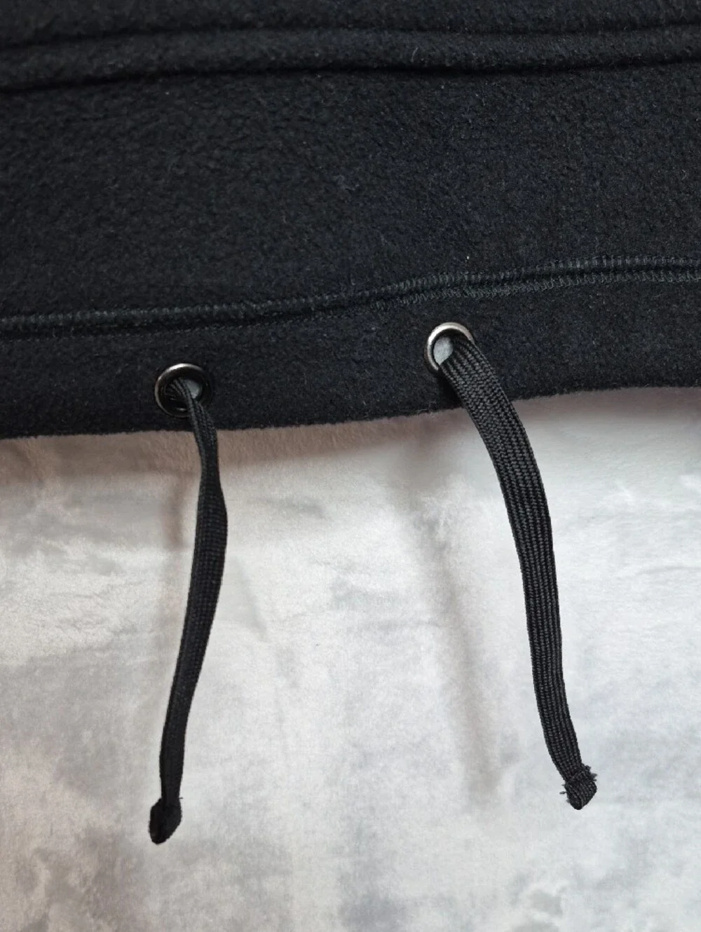 Drôle de Monsieur Wool‎ Blend Qtr Zip Drawstring Hoodie M